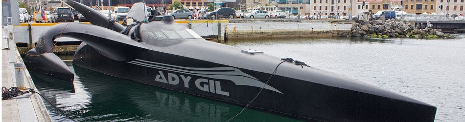 anti- whaling Ady Gil 2 JJ Harrison. Publicity photo.
