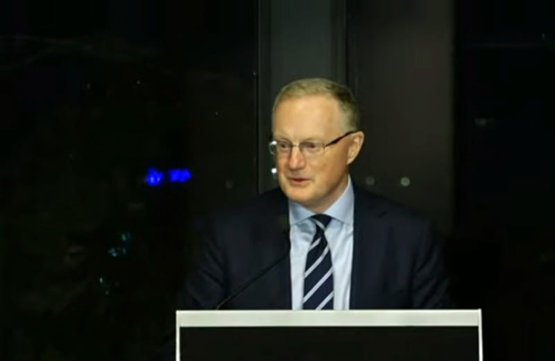 reserve bank governor. youtube screenshot.