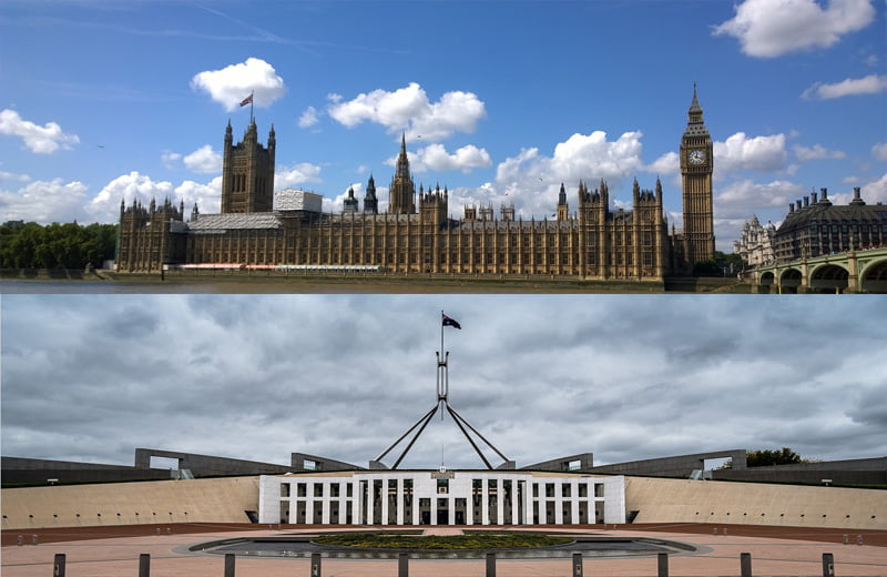 uk australia post brexit free trade deal. composite Image by Lee Chandler and Dan Johnston from Pixabay